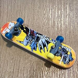 Digimon Y2K Metal Greymon Mini Skateboard Fingerboard